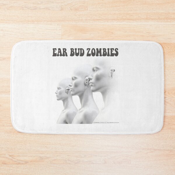 Item preview, Earbud Zombies - Mannequin Trio - For Light Backgrounds designed and sold by The Imagination Source™.