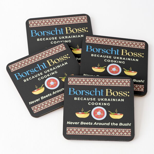 Item preview, Borscht Boss: Because Ukrainian Cooking Never Beets Around the Bush! designed and sold by AcesTeeShop.
