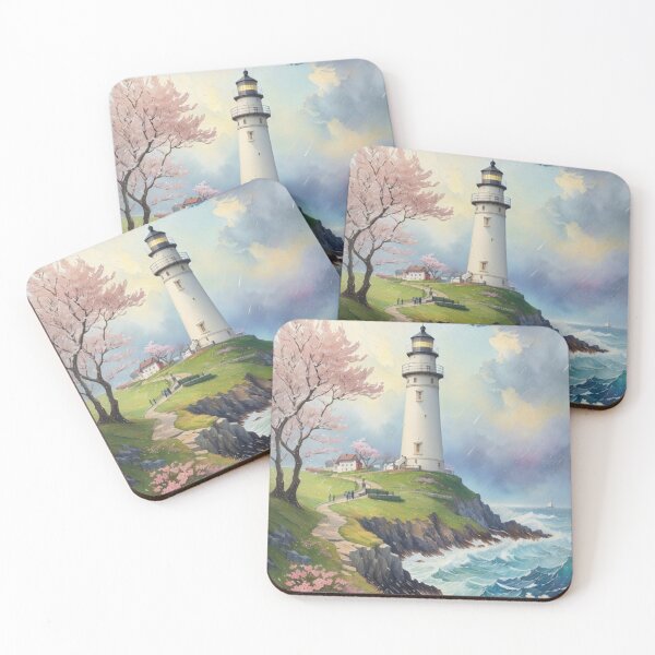 Item preview, 001 Lighthouse Painting designed and sold by Alexis Art Collection.