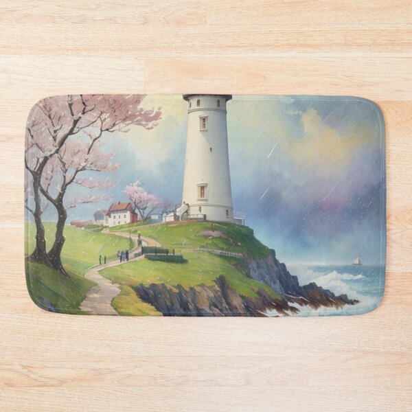 Item preview, 001 Lighthouse Painting designed and sold by Alexis Art Collection.