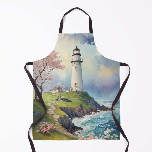 Item preview, 001 Lighthouse Painting designed and sold by Alexis Art Collection.