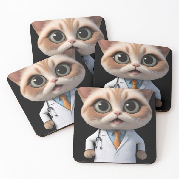 Item preview, Funny Cat Doctor designed and sold by TalosianStudios.