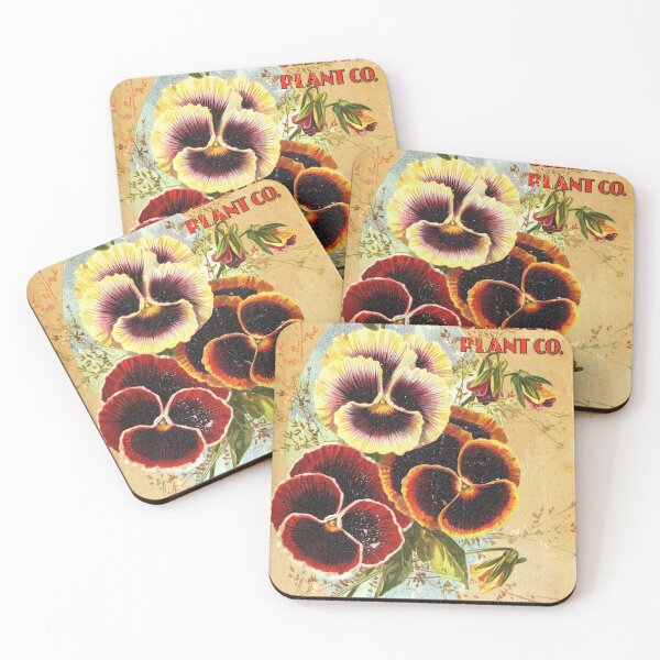 Item preview, Pansies Cox Vintage seed and plant co. catalogue, 1896 Antique designed and sold by killies.