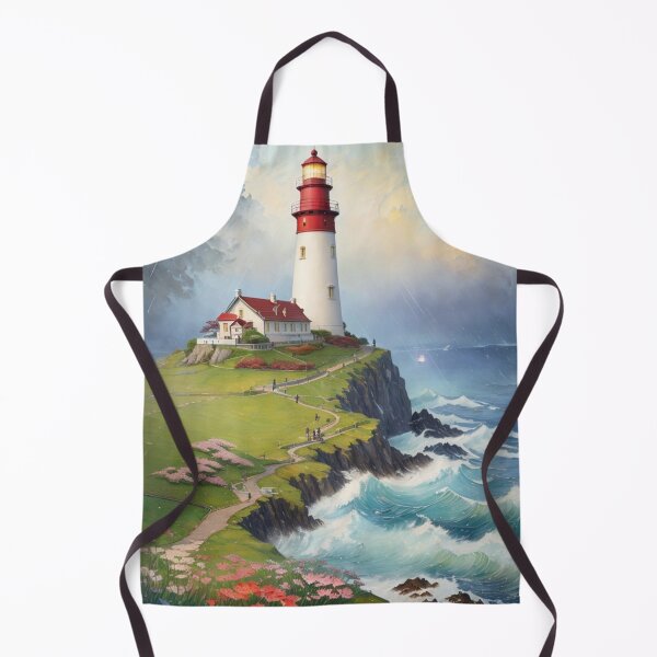 Item preview, 002 Lighthouse Painting designed and sold by Alexis Art Collection.