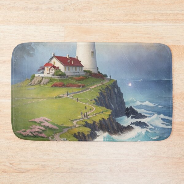 Item preview, 002 Lighthouse Painting designed and sold by Alexis Art Collection.