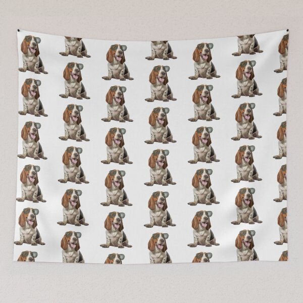 Item preview, Basset Hound Wearing  Sunglasses designed and sold by TheAnimalZ00.