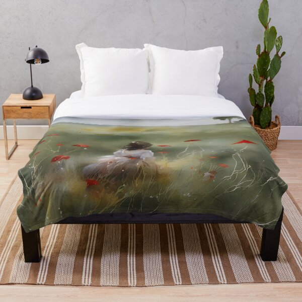 Item preview, Christina's World inspirada en Andrew Wyeth, acuarela, impresionismo designed and sold by boyangyang.