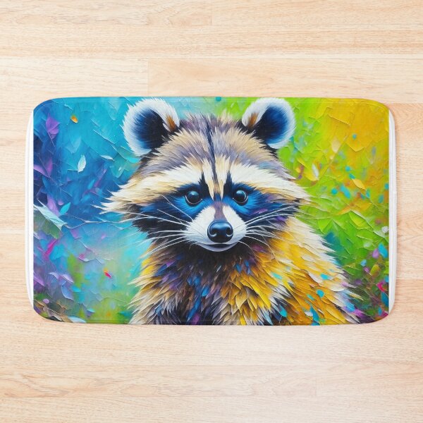 Item preview, Whimsical Whiskers Raccoon's Playful Kitty Cabaret designed and sold by Daniel Dudgeon.