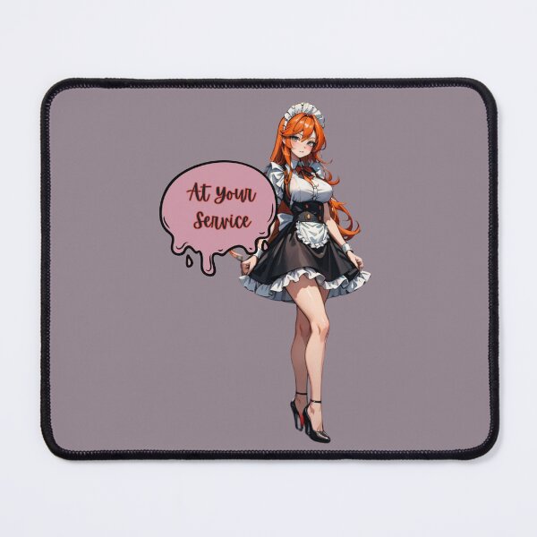 Item preview, Ginger Maid Waifu designed and sold by Anime-Community.