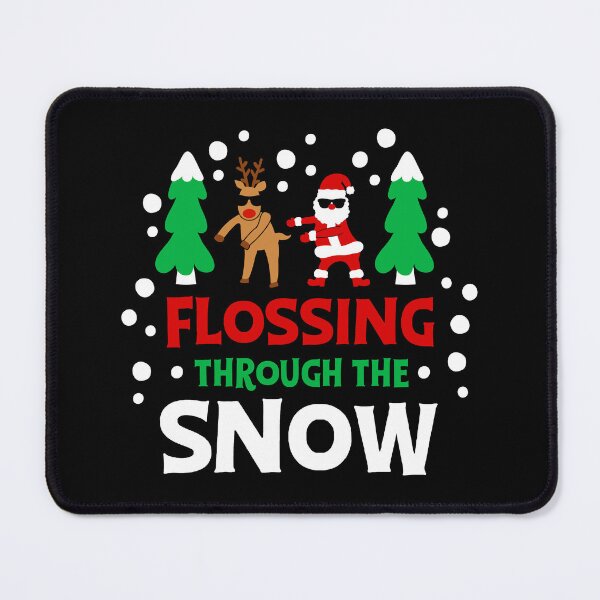 Item preview, Flossing Santa Flossing Reindeer designed and sold by hobbybox.