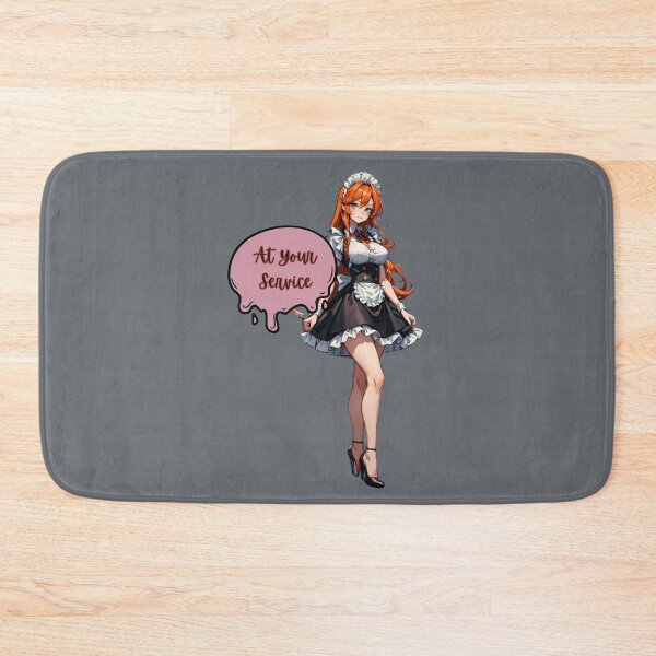 Item preview, Ginger Maid Waifu designed and sold by Anime-Community.