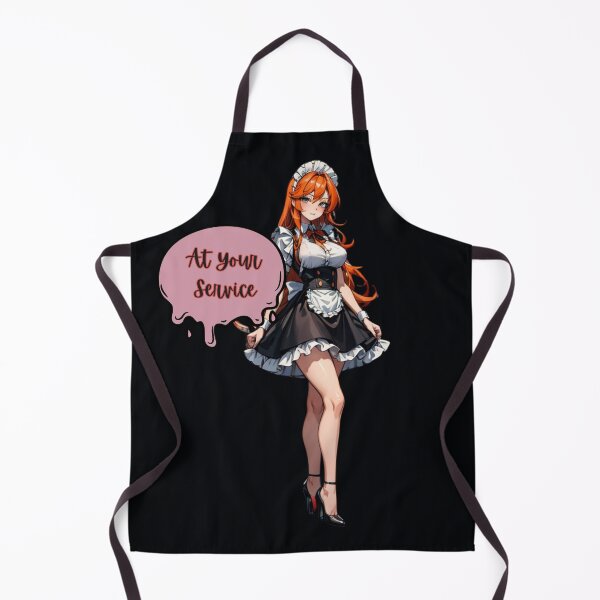 Item preview, Ginger Maid Waifu designed and sold by Anime-Community.