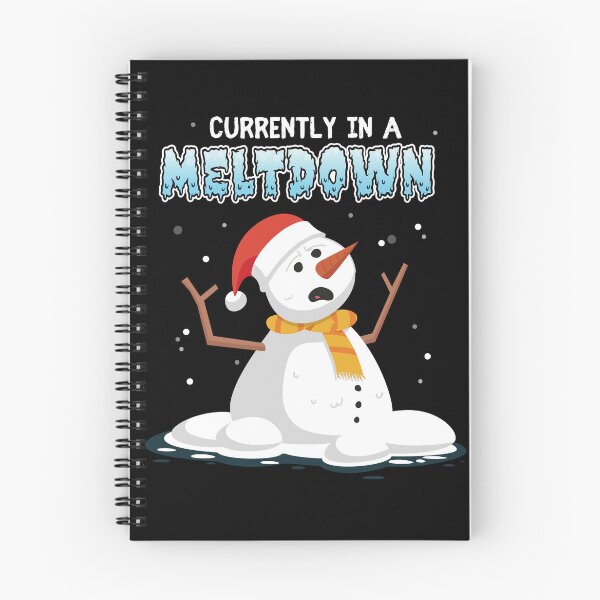 Item preview, Currently in a meltdown - funny snowman designed and sold by messy-nessie.