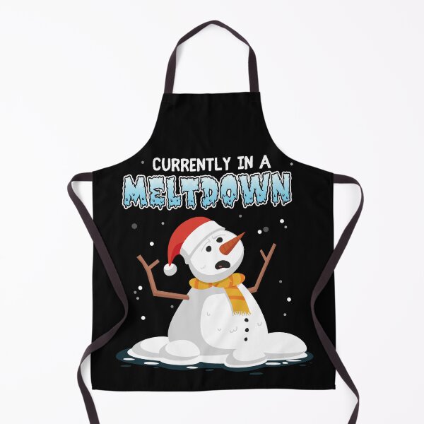 Item preview, Currently in a meltdown - funny snowman designed and sold by messy-nessie.