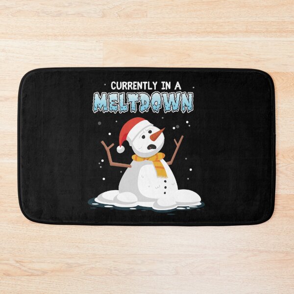 Item preview, Currently in a meltdown - funny snowman designed and sold by messy-nessie.