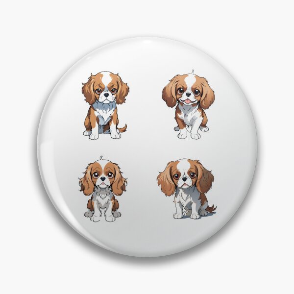 Item preview, Cute Cavalier King Charles Spaniel Puppies designed and sold by TheAnimalZ00.