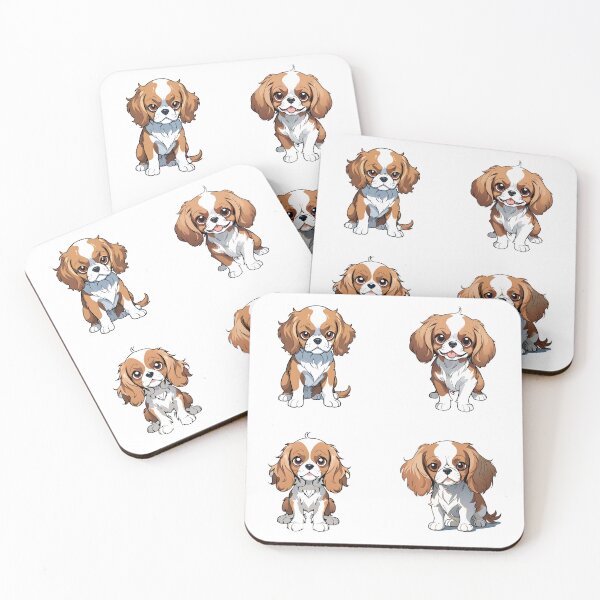 Item preview, Cute Cavalier King Charles Spaniel Puppies designed and sold by TheAnimalZ00.