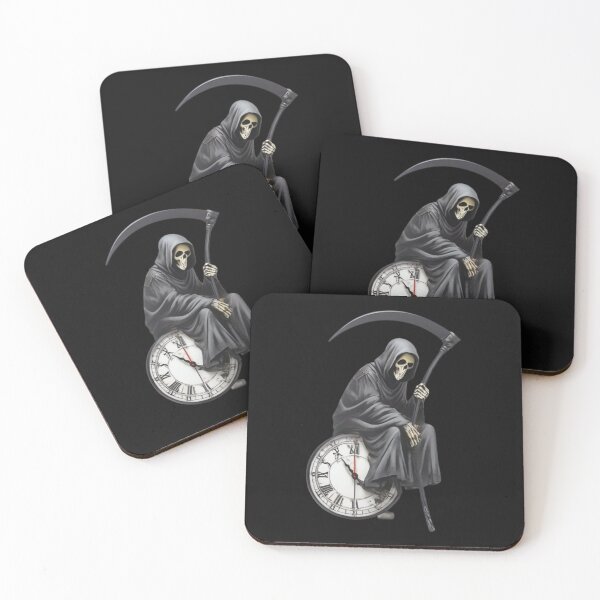 Item preview,  grim reaper clock  designed and sold by Gianyyu.