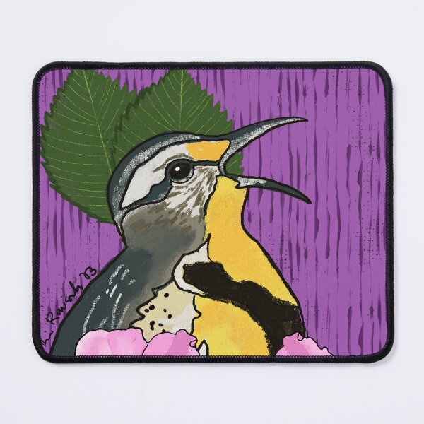 Item preview, North Dakota - Western Meadowlark designed and sold by Kim Rausch.