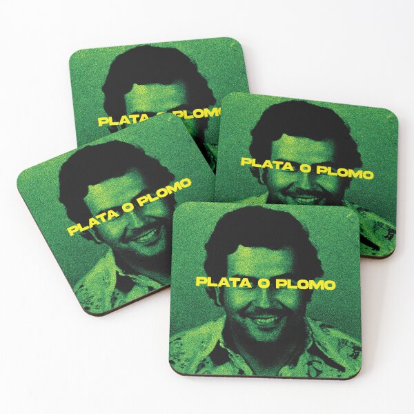 Item preview, Plata O Plomo Pablo Escobar The Drug Lord Graphic Design designed and sold by FriskySloths.