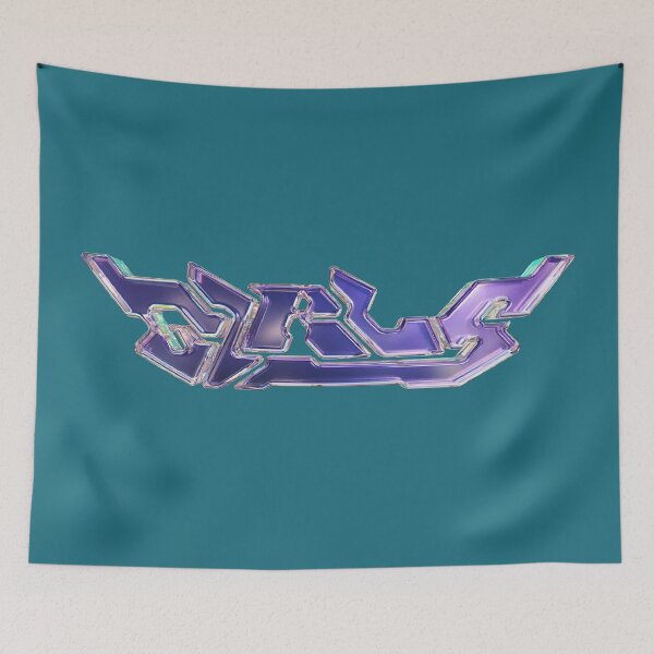 Item preview, Logotipo de aespa 'Niñas' designed and sold by mussicsthetic.