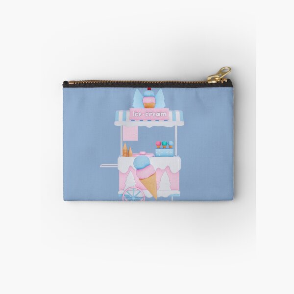 Item preview, Christmas carnival winter theme , pastel style - Ice cream cart designed and sold by EyestudioDesign.