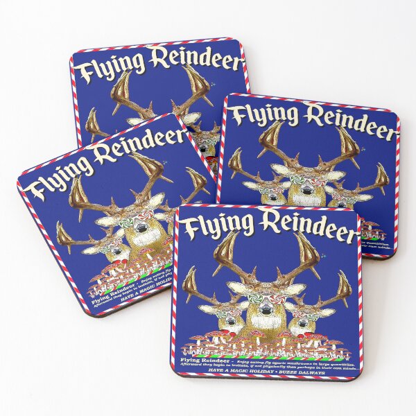 Item preview, Flying Reindeer designed and sold by BuzzDalways.