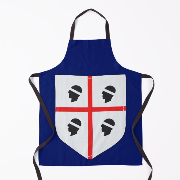 Item preview, 4 Mori Cagliari Football Calcio 70s, Cagliari's Triumph: 1970 Serie A Championship Emblem with the Four Moors designed and sold by Arte Cartoon From TagTeam Group.