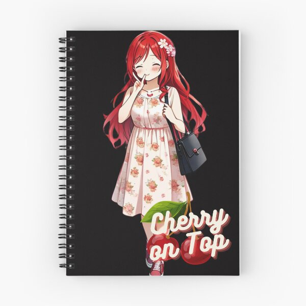 Item preview, Red-Haired Sweetness: Your Space's Cherry on Top designed and sold by Anime-Community.