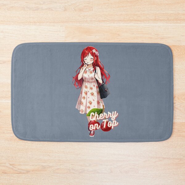 Item preview, Red-Haired Sweetness: Your Space's Cherry on Top designed and sold by Anime-Community.