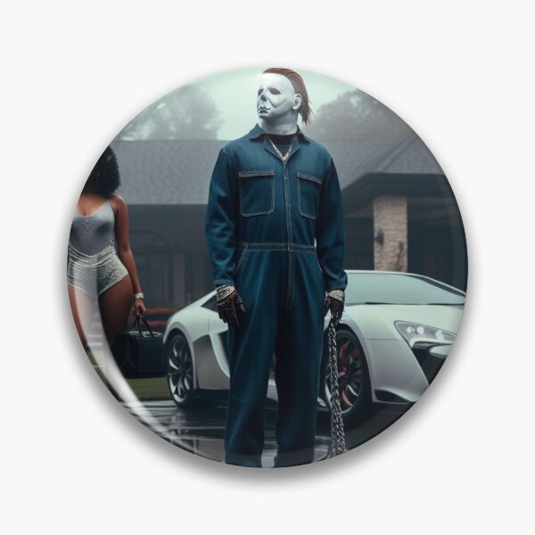 Item preview, Michael Myers and Black Woman designed and sold by MMyersMart.