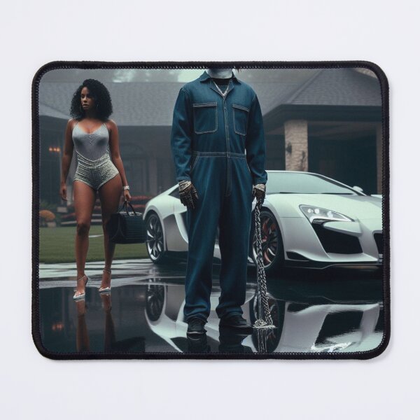 Item preview, Michael Myers and Black Woman designed and sold by MMyersMart.