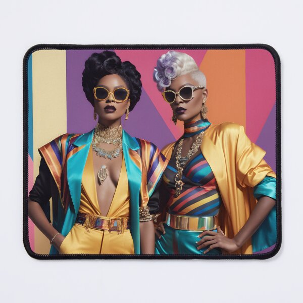 Item preview, Vintage Lesbian Elegance: Expressive Fashion in Vibrant Hues designed and sold by whimsiqueer.
