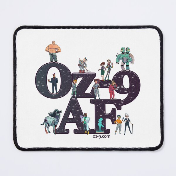 Item preview, Be "Oz-9 AF" with the Oz 9 podcast's unlucky 14! designed and sold by oz9olivia.