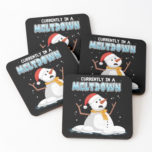 Item preview, Currently in a meltdown - funny snowman designed and sold by messy-nessie.