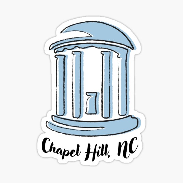 Vista previa del artículo con la obra «Pozo de los deseos de Chapel Hill NC», diseñado y vendido por Miles Reinstein.