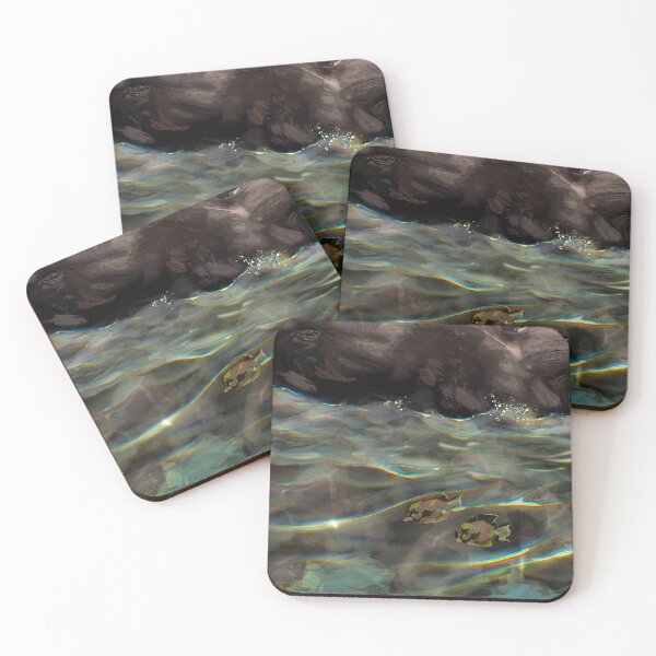 Item preview, Naso Tang Fish Swimming in Rocky Shallows designed and sold by kspence66.