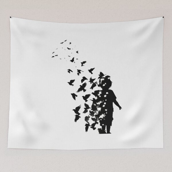 Item preview, Banksy Birds (1) designed and sold by Gianyyu.