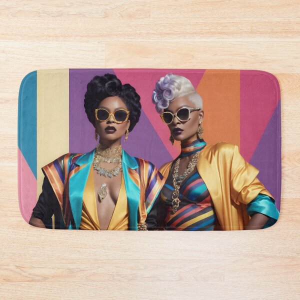 Item preview, Vintage Lesbian Elegance: Expressive Fashion in Vibrant Hues designed and sold by whimsiqueer.