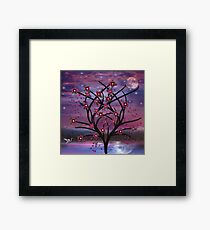 Fantasy Flower Tree V.2 Framed Print
