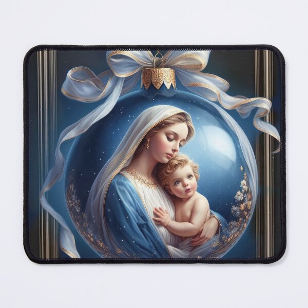 Item preview, Nativity story Merry Christmas ornament sticker designed and sold by EbyArts.