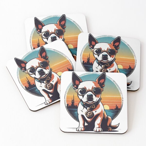 Item preview,  Dog: Cool Chihuahua in sunset designed and sold by Designowner.