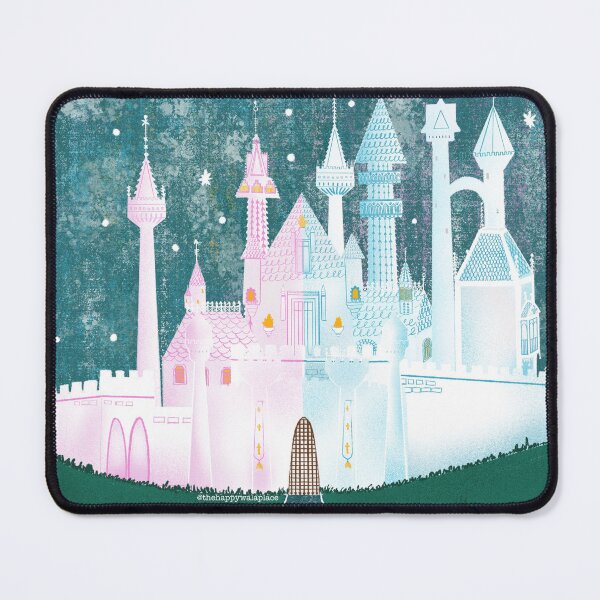 Item preview, Pink and Blue Castle designed and sold by happywalaplace.