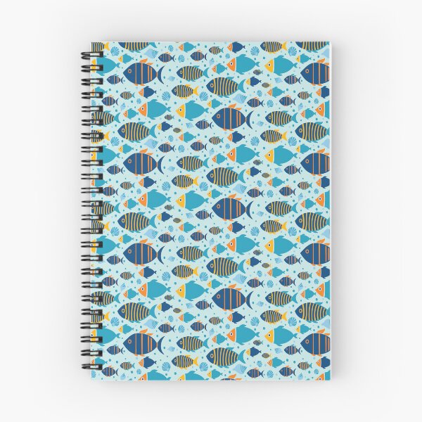 Item preview, Blue Fish Pattern designed and sold by snartmaiden.