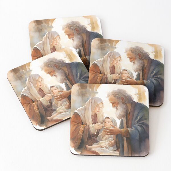 Item preview, Simeon and Anna Bless Baby Jesus designed and sold by jmatix.