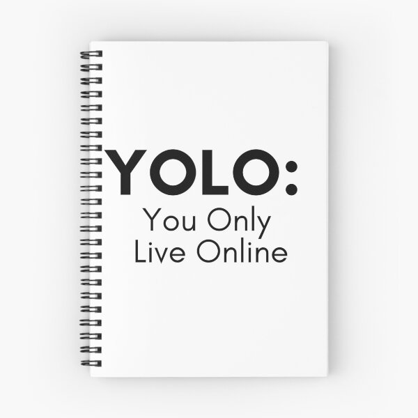 Item preview, YOLO You only live online designed and sold by TrendIt-.