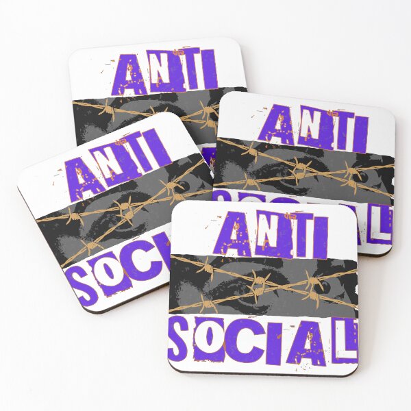 Item preview, Anti Social  designed and sold by CyberWindow.
