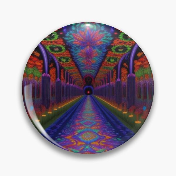 Item preview, Colorful Psychedelic Trippy Floral Hall designed and sold by TheDarkWardrobe.