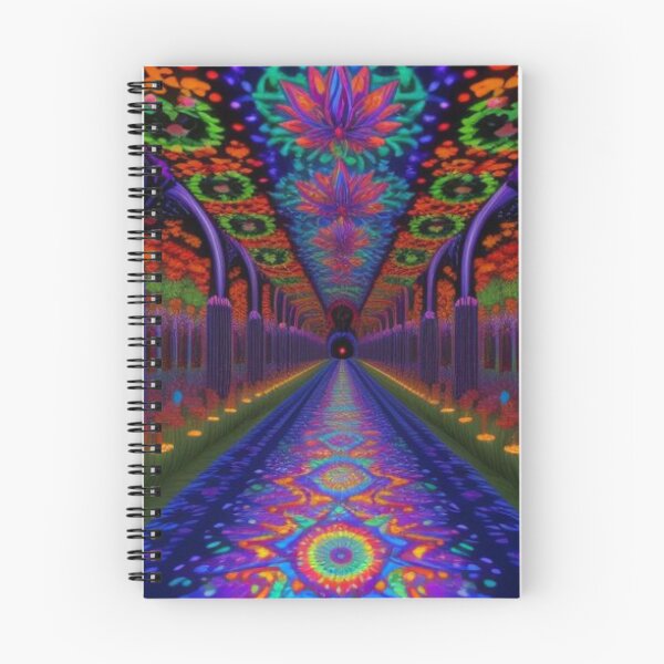 Item preview, Colorful Psychedelic Trippy Floral Hall designed and sold by TheDarkWardrobe.