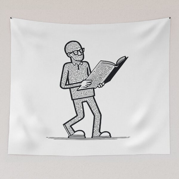 Item preview, Busy Reading designed and sold by MindFrank.
